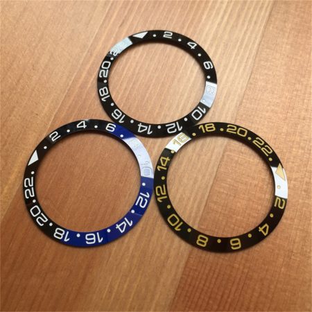 ceramic watch bezels/inserts for Rolex OYSTER PERPETUAL GMT-MASTER II watch